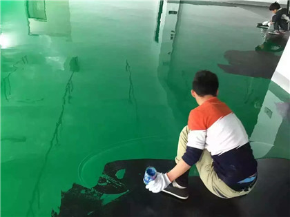 渝中下面给你一份环氧地坪漆施工的完整流程